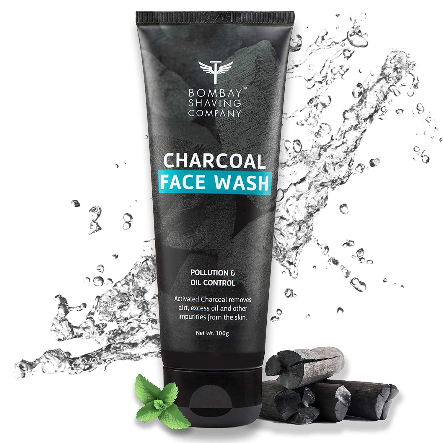 Bombay Shaving Company Charcoal Face Wash Black 100 G Rs 99 ATZone