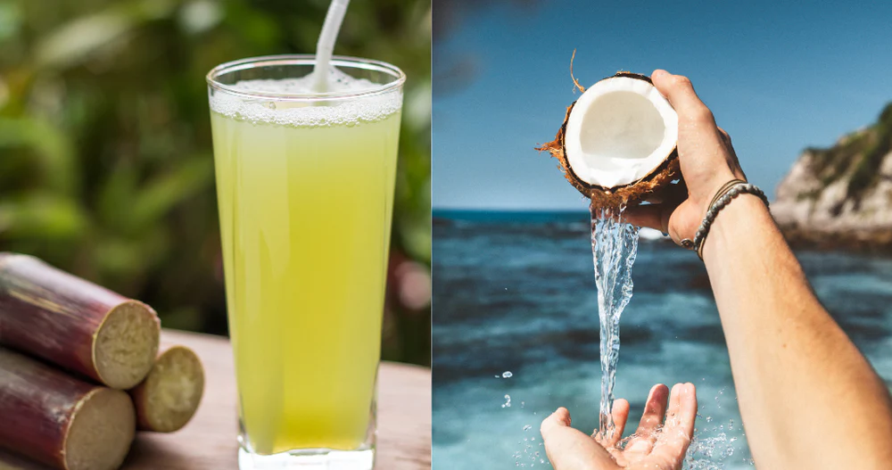 Coconut Water vs. Sugarcane Juice: Which is Best Nutritional Beverage?