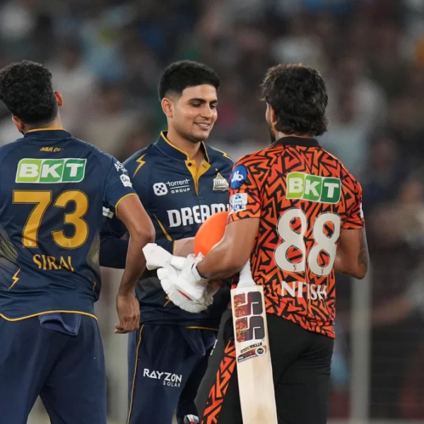 “Gujarat Titans Beat Sunrisers Hyderabad by 38 Runs in IPL 2025 – GT Moves to 2nd Spot”