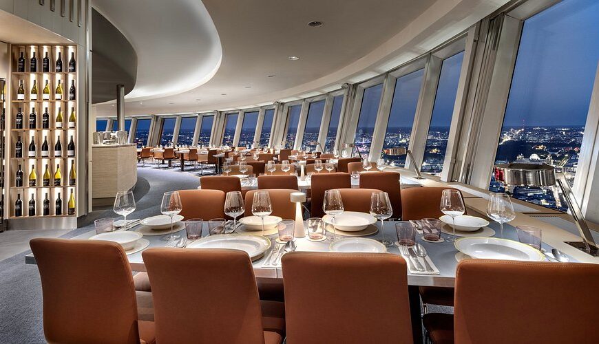 🗼✨ Sphere at Berlin TV Tower – A Meal with a Moving View