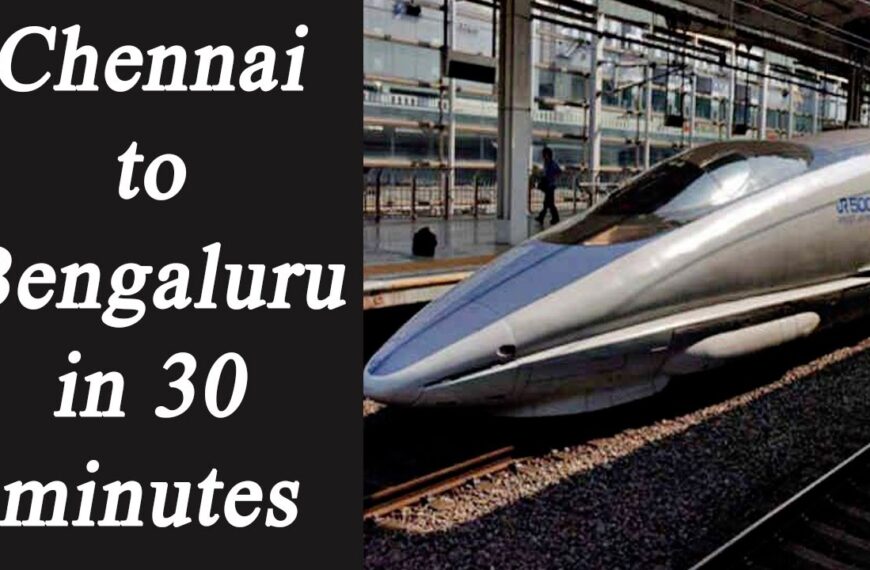 🇮🇳⚡ India’s Hyperloop Dream: Bengaluru–Chennai in Half an Hour!