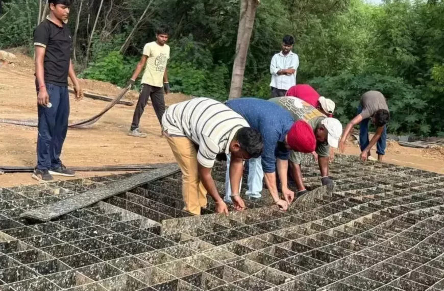 🚧🌍 BPCL Unveils Geocell Tech: Turning Plastic Waste into Stronger Roads