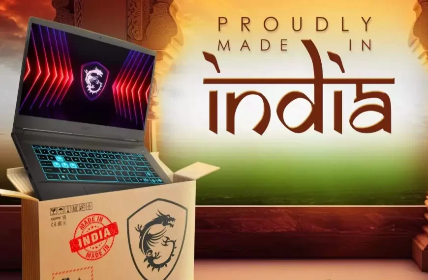 🏭 MSI to Manufacture RTX 50 Laptops in Chennai