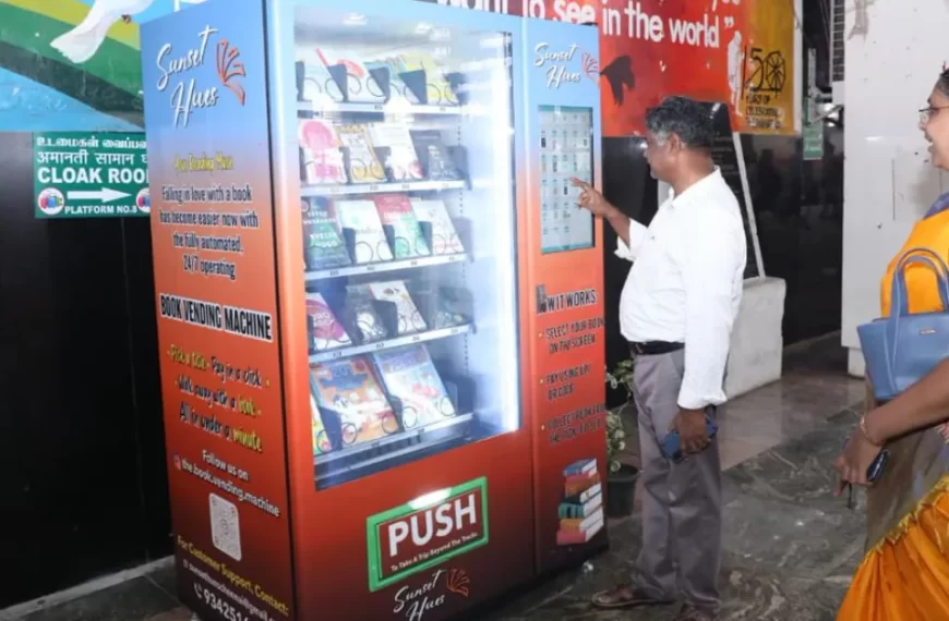 📖🚉 From Platforms to Pages: How a 26-Year-Old is Making Chennai’s Train Stations a Paradise for Book Lovers! 💫❤️