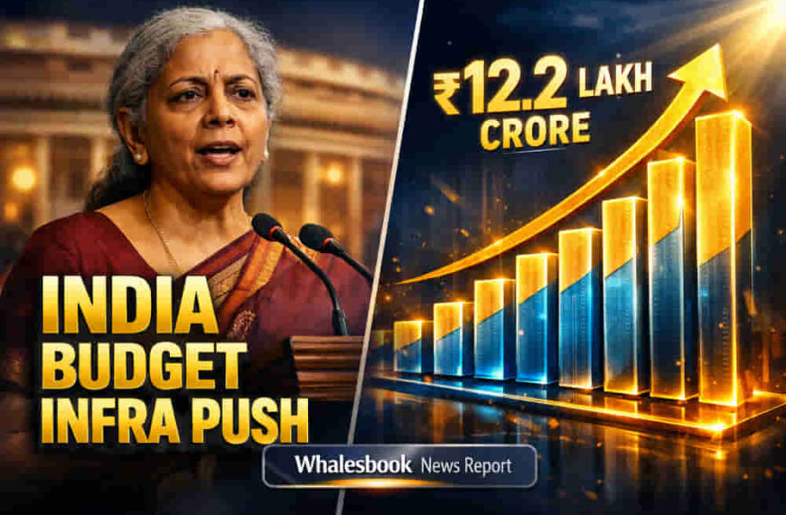 📊💰 Record Capital Spend: India’s Budget Pushes Infrastructure to ₹12.2 Trillion
